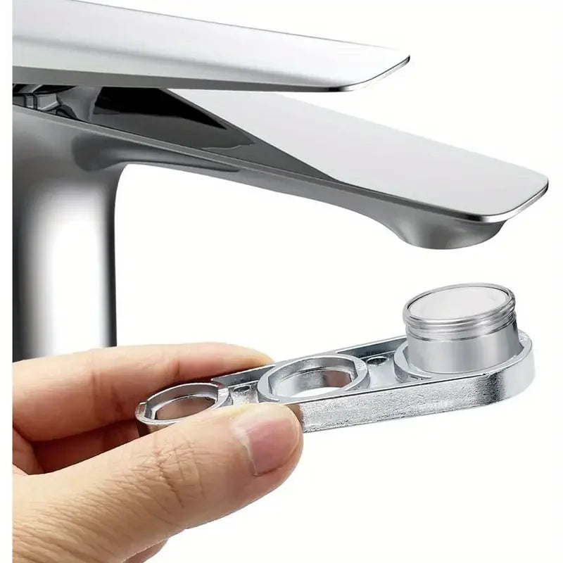 6-in-1 Faucet Aerator Wrench | Zinc Alloy Key Tool Faucet Aerator Wrench QXL
