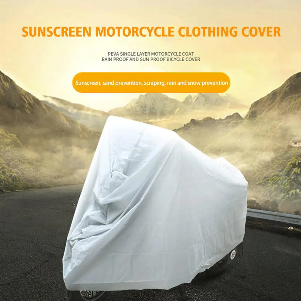 Waterproof Motorcycle Cover UV Rain Dust Protection S–XL Motorcycle Protective Cover QXL