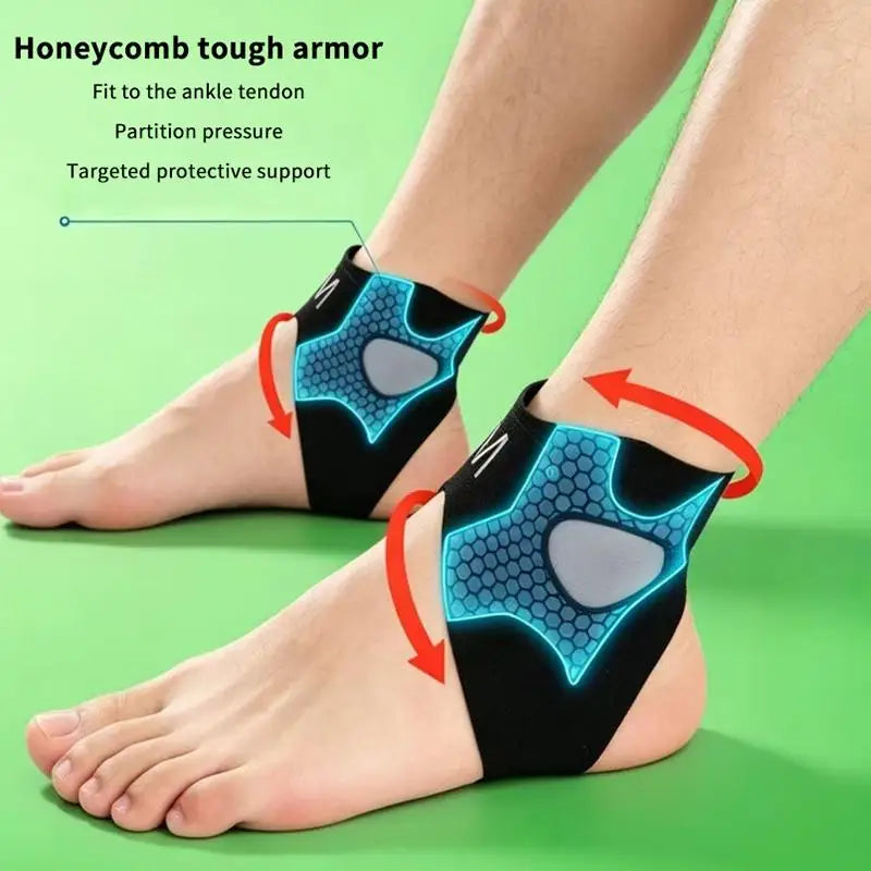 Breathable Ankle Sleeve Brace | Running, Hiking & Sports Support Ankle Support Sleeve QXL