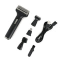 4-in-1 Electric Shaver & Nose Trimmer for Men | Rechargeable Electric Shaver Trimmer QXL color 1