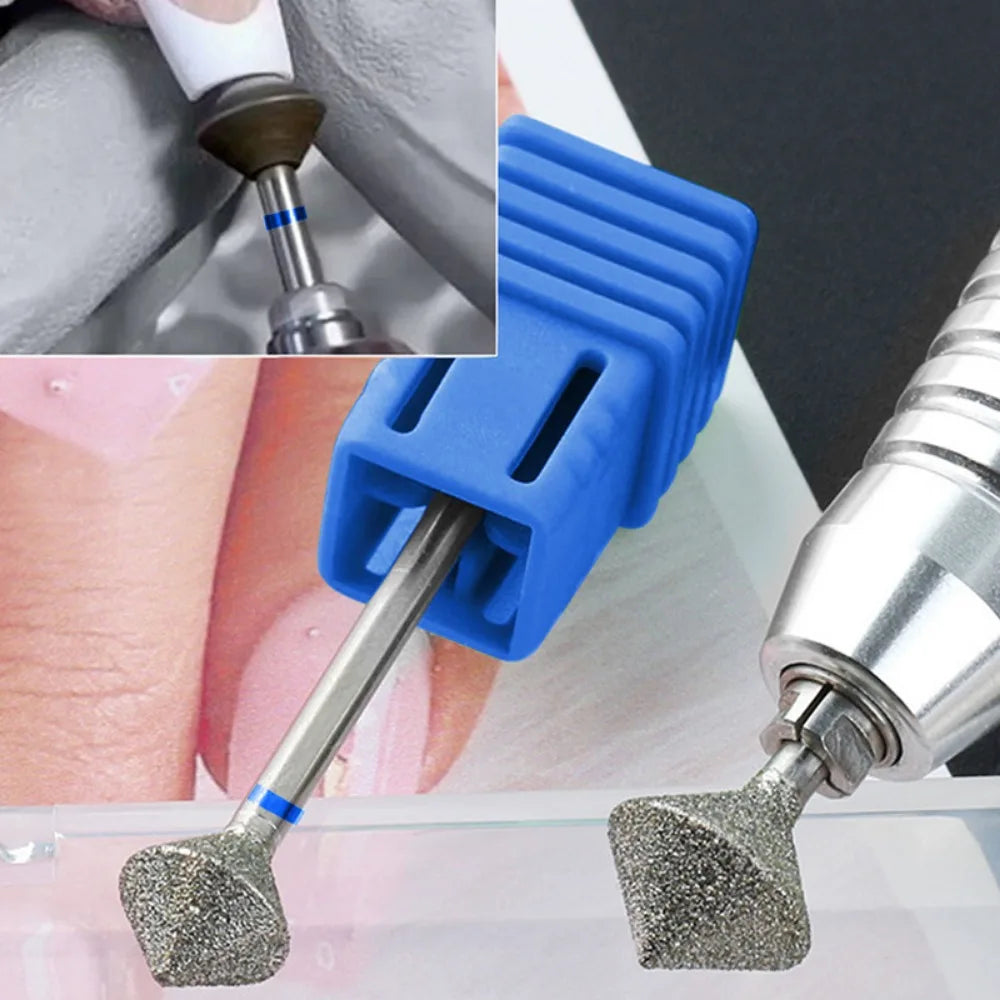 Diamond Tungsten Carbide Nail Drill Bit 3/32" Cuticle Burr Nail Drill Bit QXL
