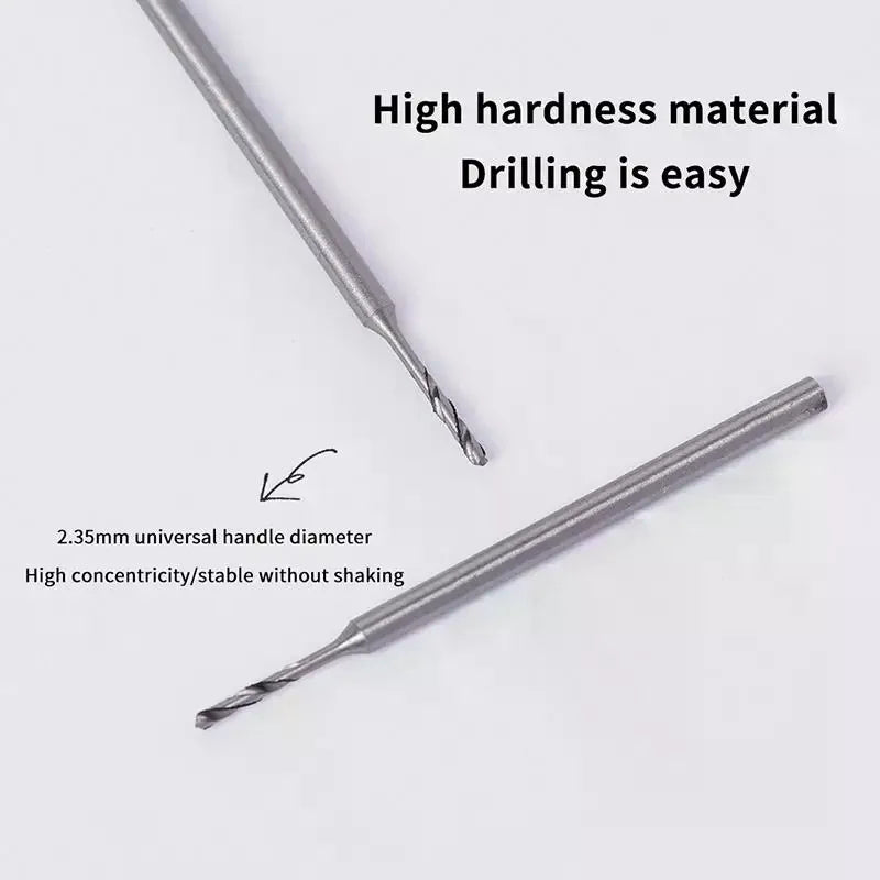 Tungsten Steel Nail Drill Pierce Bit | Jewelry Hole Punching Nail Drill Pierce Bit QXL