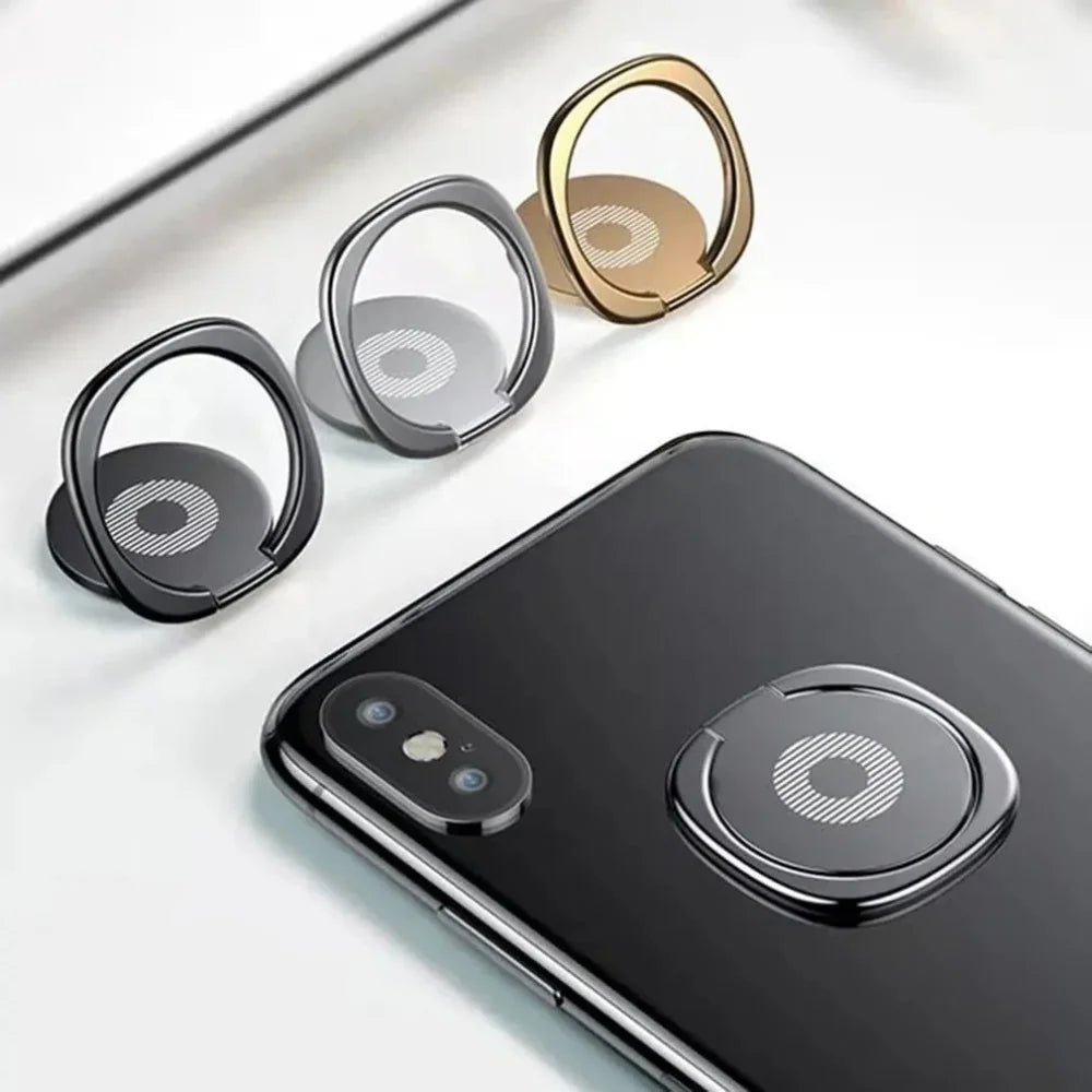 360° Rotating Metal Phone Ring Holder & Finger Grip Stand Phone Ring Holder QXL