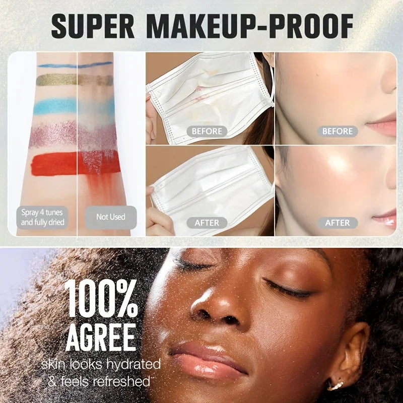 2-Pack Makeup Setting Spray – Matte, Oil Control, 12H Hold Makeup Setting Spray QXL