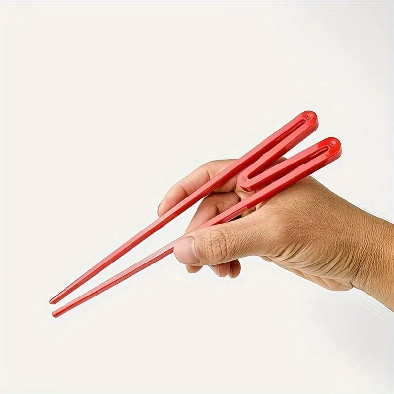 Easy-Grip Reusable Training Chopsticks for Beginners Training Chopsticks QXL