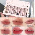CACE 6-Color Matte Liquid Lipstick Set | Waterproof Lip Tints Matte Liquid Lipstick QXL Makeup Sets