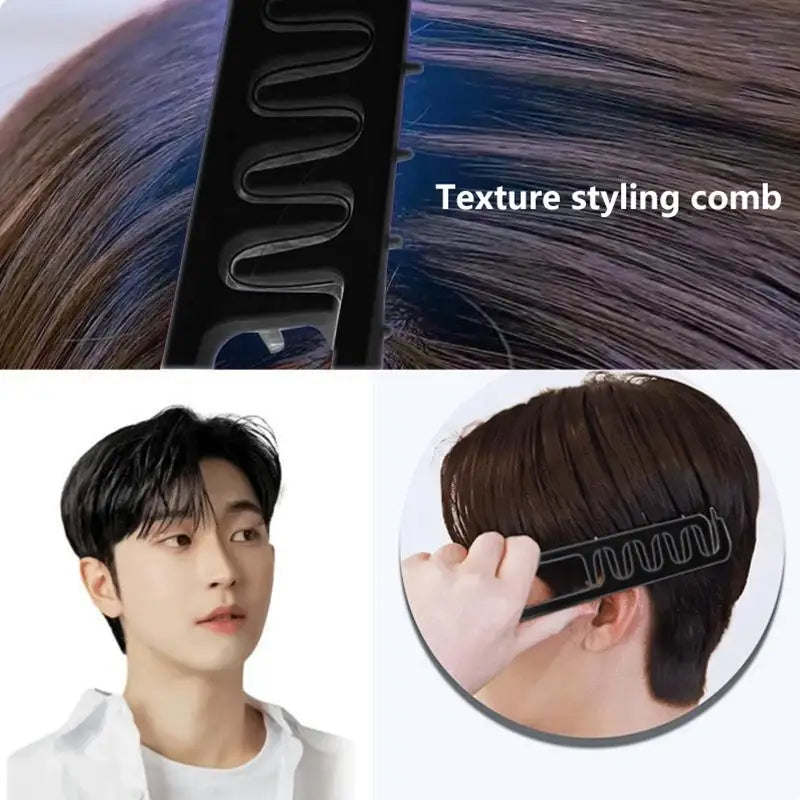 Wide-Tooth Fluffy Hair Styling Comb | Root Lift & Volume Hair Styling Comb QXL