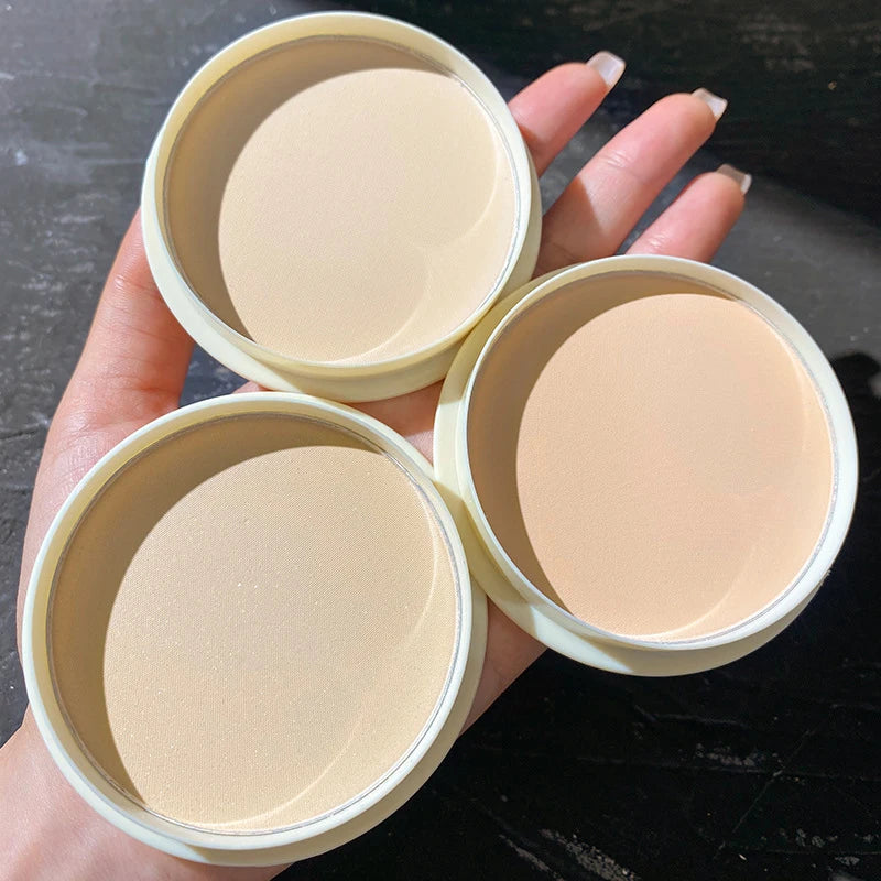 Soy Milk Pressed Powder – Oil Control, Brightening & Waterproof Pressed Setting Powder QXL