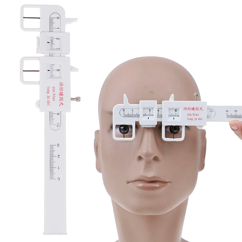 PD Ruler Pupil Distance Measuring Tool | 0–100mm Optical PD Measuring Ruler QXL