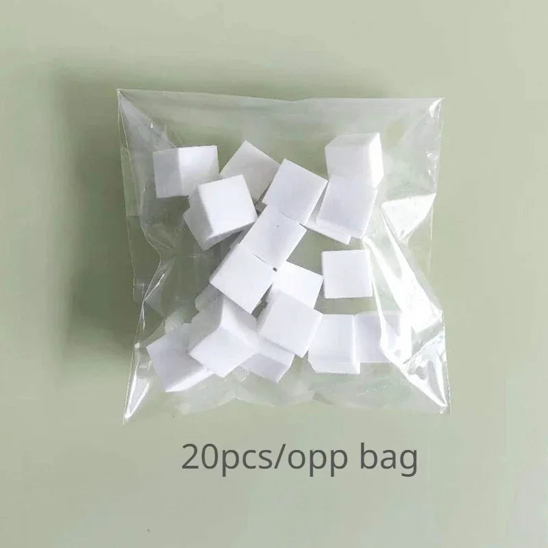 100-Pack Mini Square Powder Puffs | Wet & Dry Makeup Sponge Makeup Powder Puff QXL