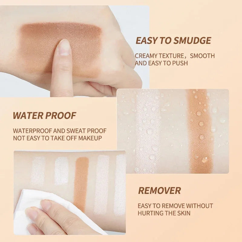 OCHEAL Double-End Waterproof Concealer Stick | Oil-Control Dual Concealer Stick QXL