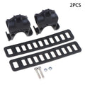 2-Pack Car Roof Bike Rack Clamp Brackets | Anti-Slip Universal Bike Rack Clamp QXL Black
