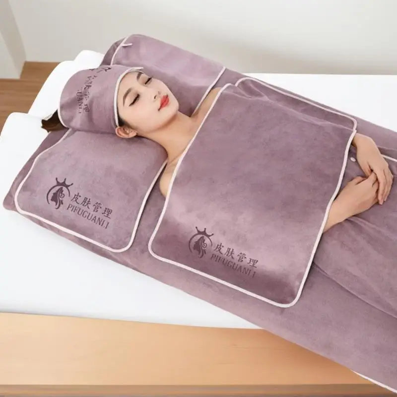 3-Pack Microfiber SPA Face Towel Set – Headscarf & Chest Scarf Microfiber SPA Towel Set QXL