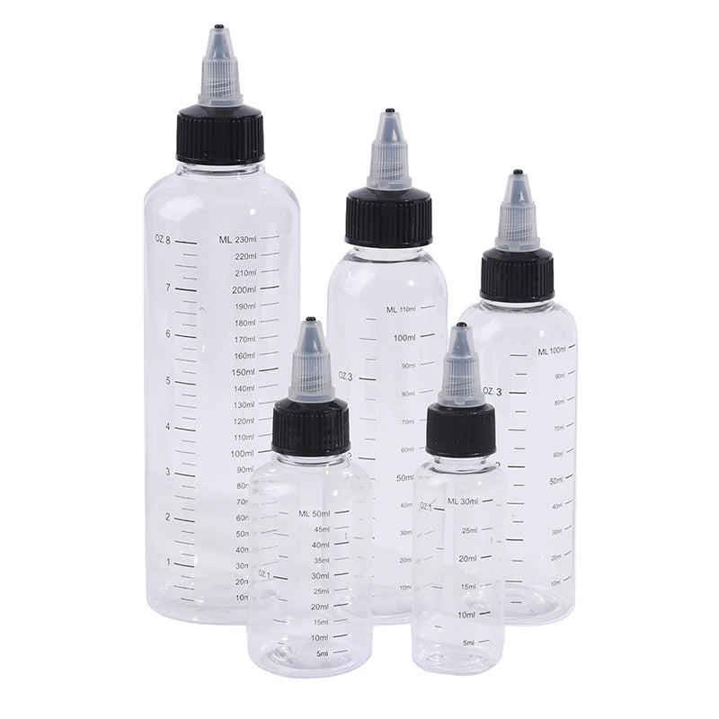 PET Dropper Bottles Twist Cap | 30ml–250ml Ink Containers Ink Dropper Bottle QXL
