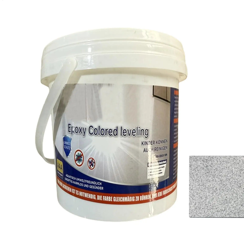 Marble Effect Epoxy Floor Coating | High-Gloss Waterproof Paint Epoxy Floor Coating QXL