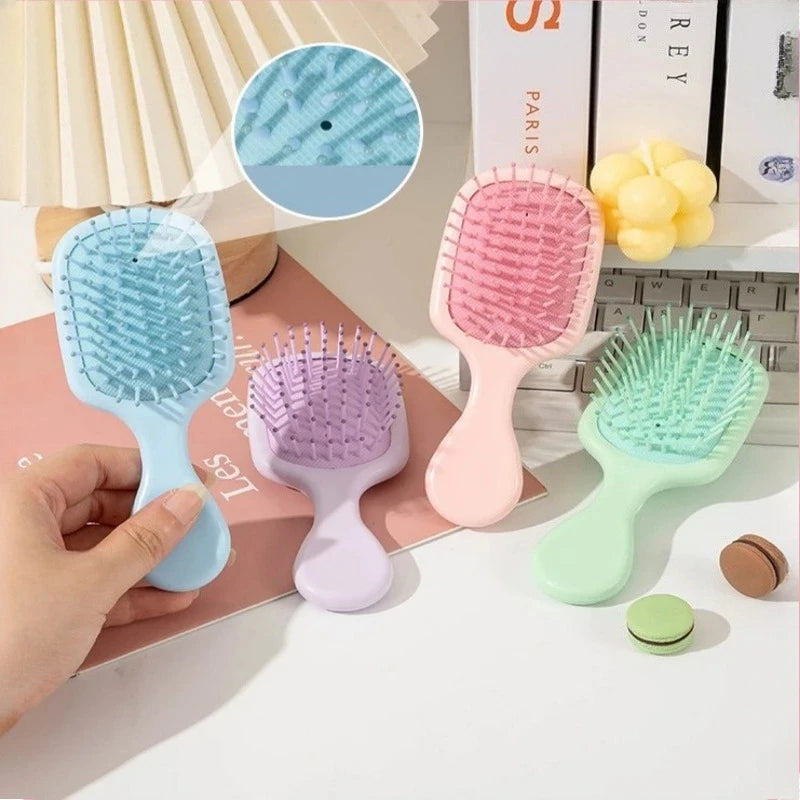 Mini Air Cushion Detangling Hair Brush – Wigs & Natural Hair Hair Detangling Brush QXL