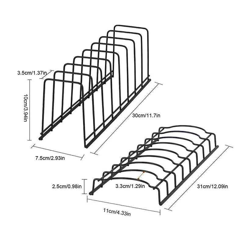 Stainless Steel Dish Drying Rack | Kitchen Organizer Shelf Dish Drying Rack QXL