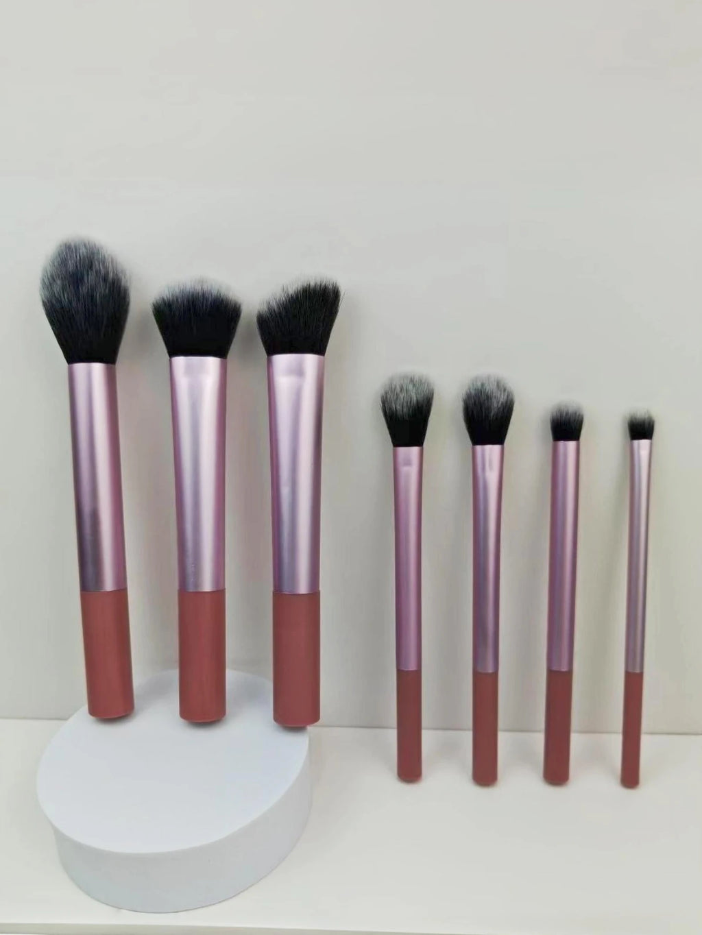 7-Piece Professional Makeup Brush Set | Travel Gift Set Makeup Brush Set QXL
