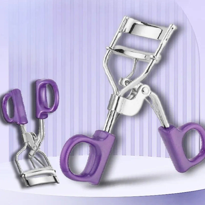 Purple Sunflower Eyelash Curler | Portable Steel Beauty Tool Eyelash Curler QXL