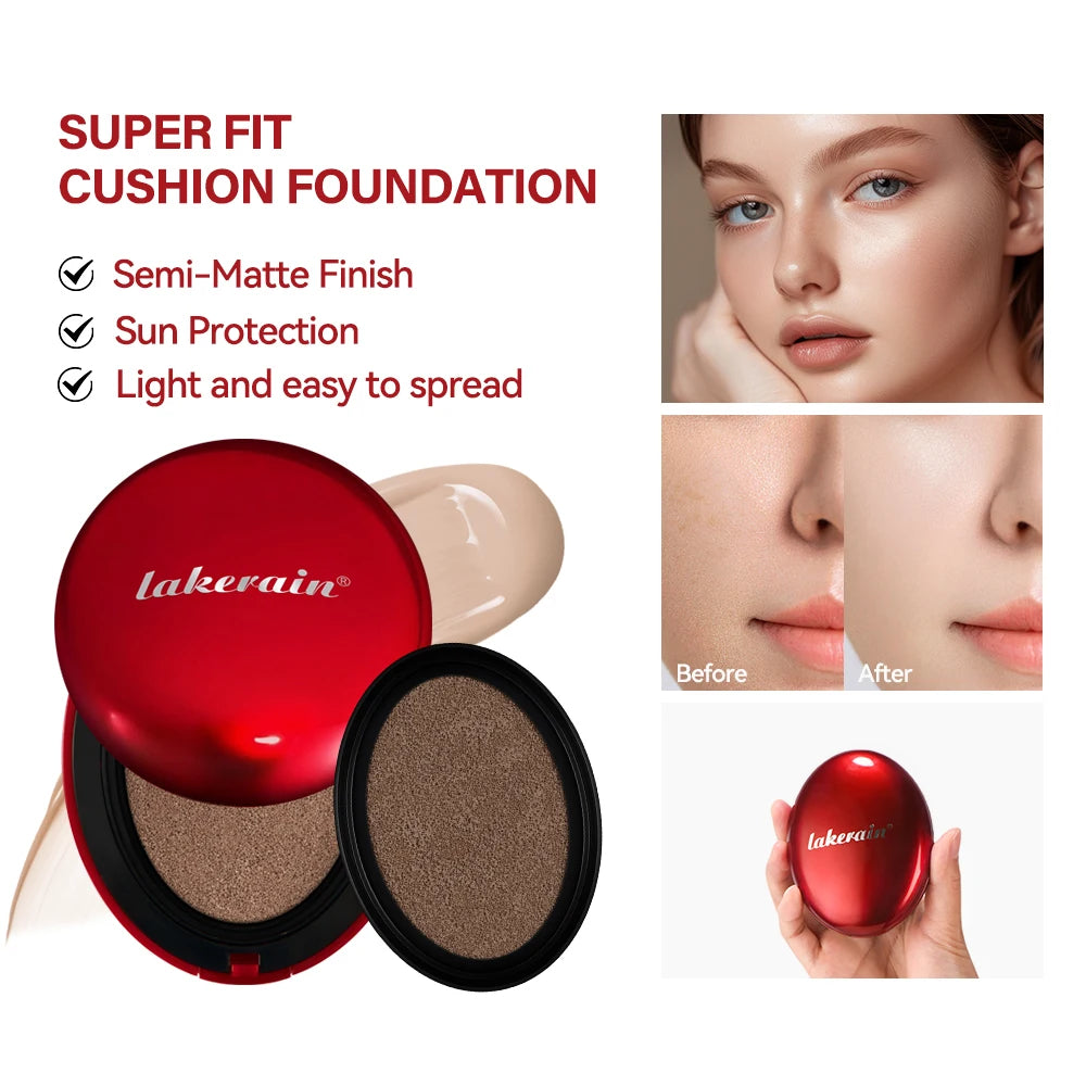 TIRTIR Super Fit Cushion Foundation | CC BB Cream Full Coverage Cushion Foundation QXL