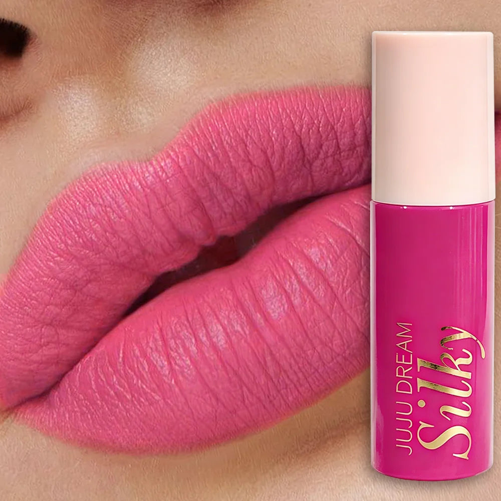 JUJU Dream Matte Lip Tint & Gloss | Waterproof, Non-Sticky Matte Lip Tint Gloss QXL
