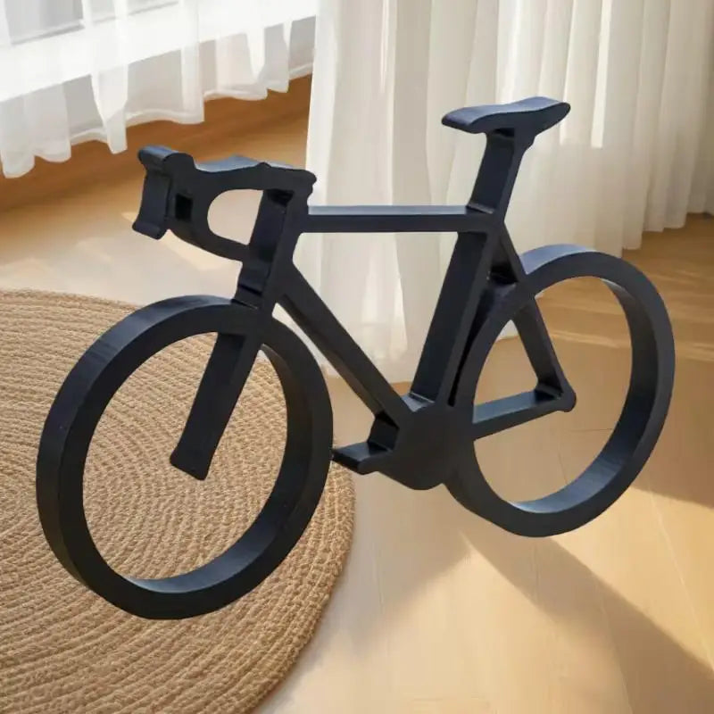 3D Printed Minimalist Bicycle Sculpture | Cycling Desk Decor Decorative Sculpture QXL
