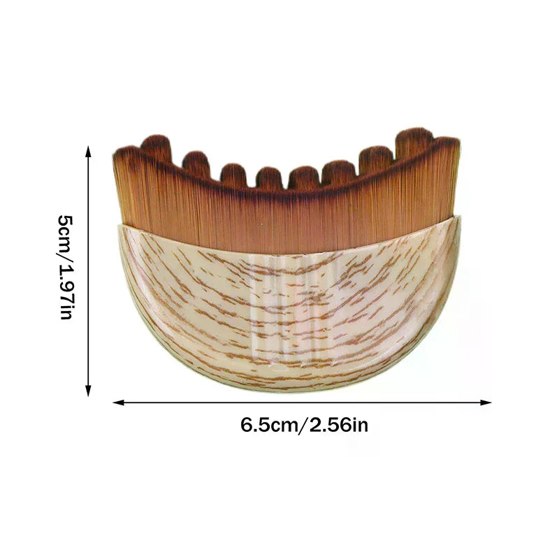 Facial Contour Lymphatic Drainage Brush | Jawline Sculpting Facial Contour Brush QXL