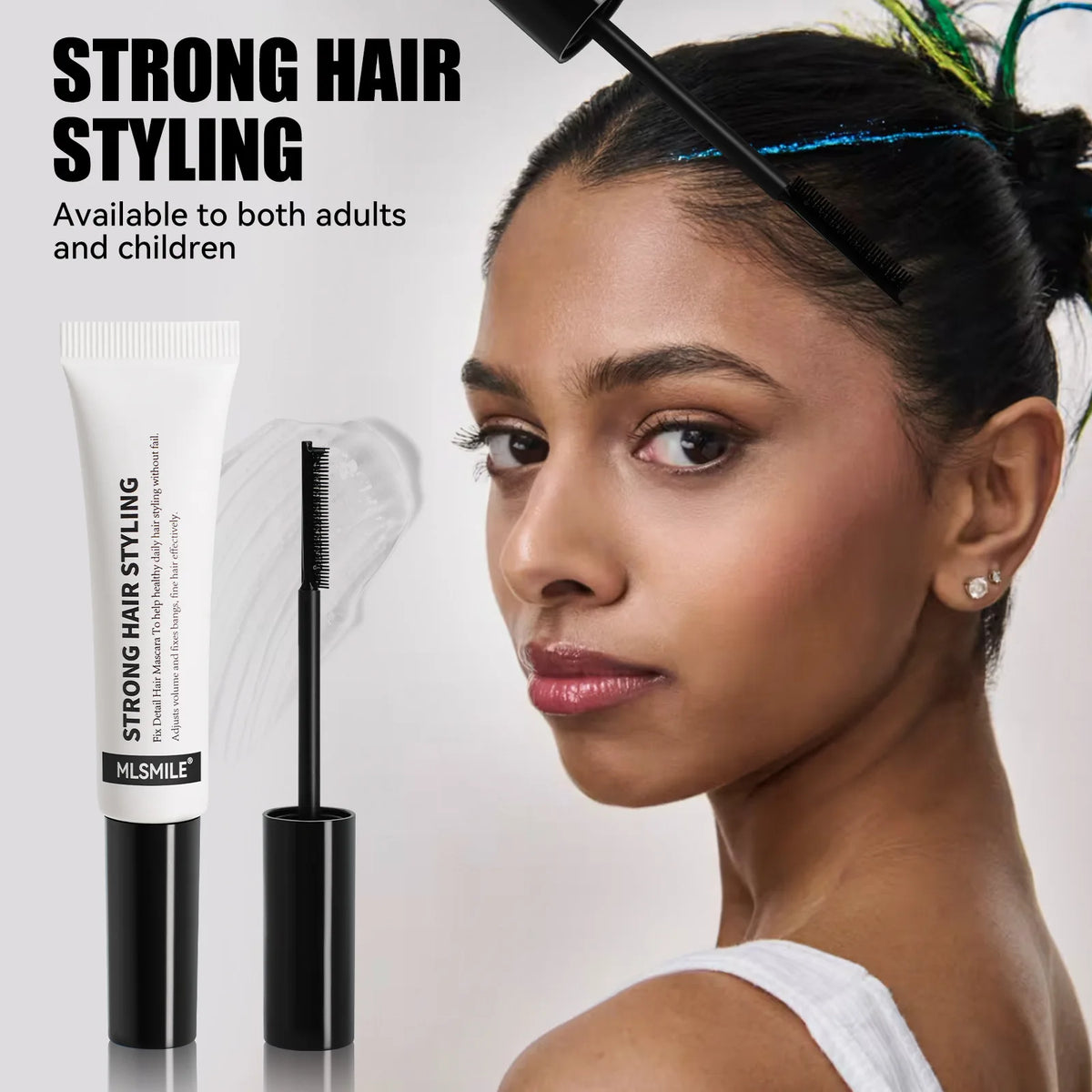 15ml Hair Wax Stick | Flyaway Taming & Hair Finishing Cream Hair Wax Stick QXL