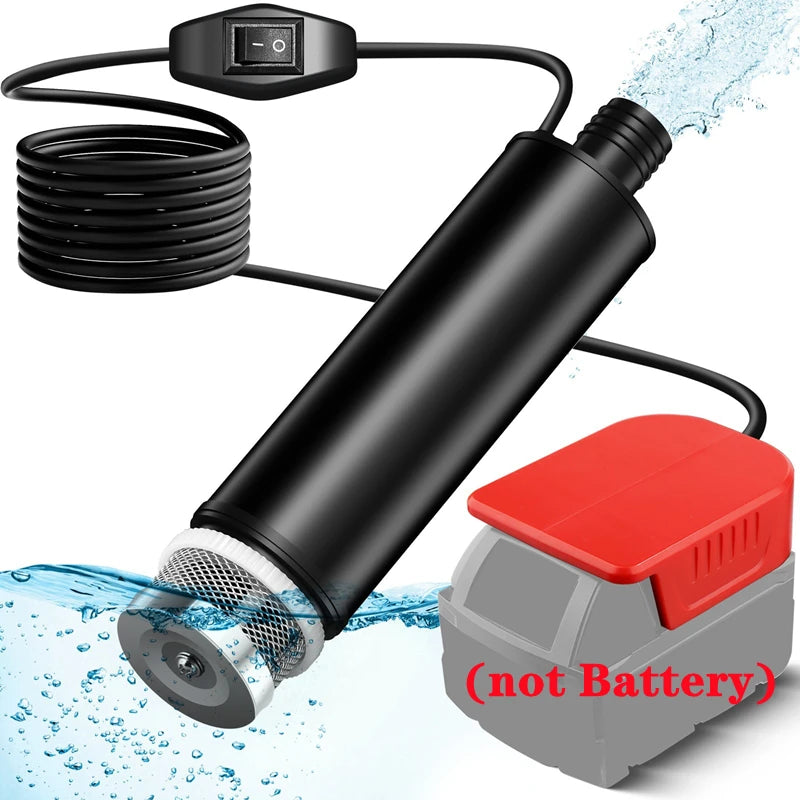 Cordless Submersible Pump | Makita 18V–20V Battery Compatible Submersible Water Pump QXL For Milwaukee