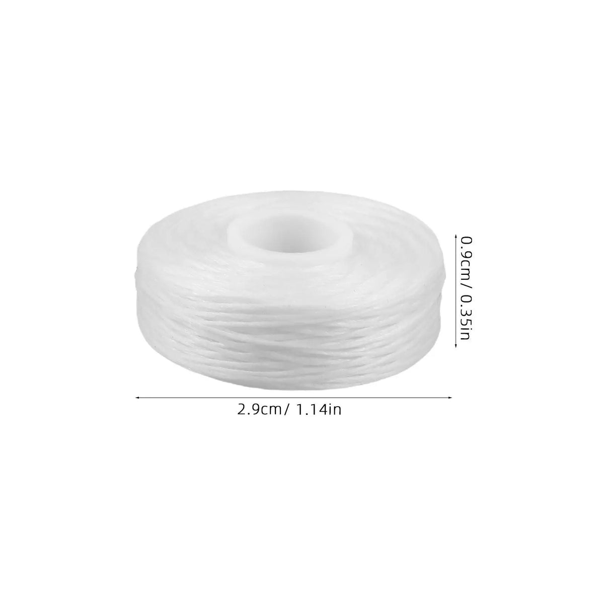 Dental Floss Refill Spool 5-Pack | Polyester Thread Dispenser Dental Floss Refill QXL
