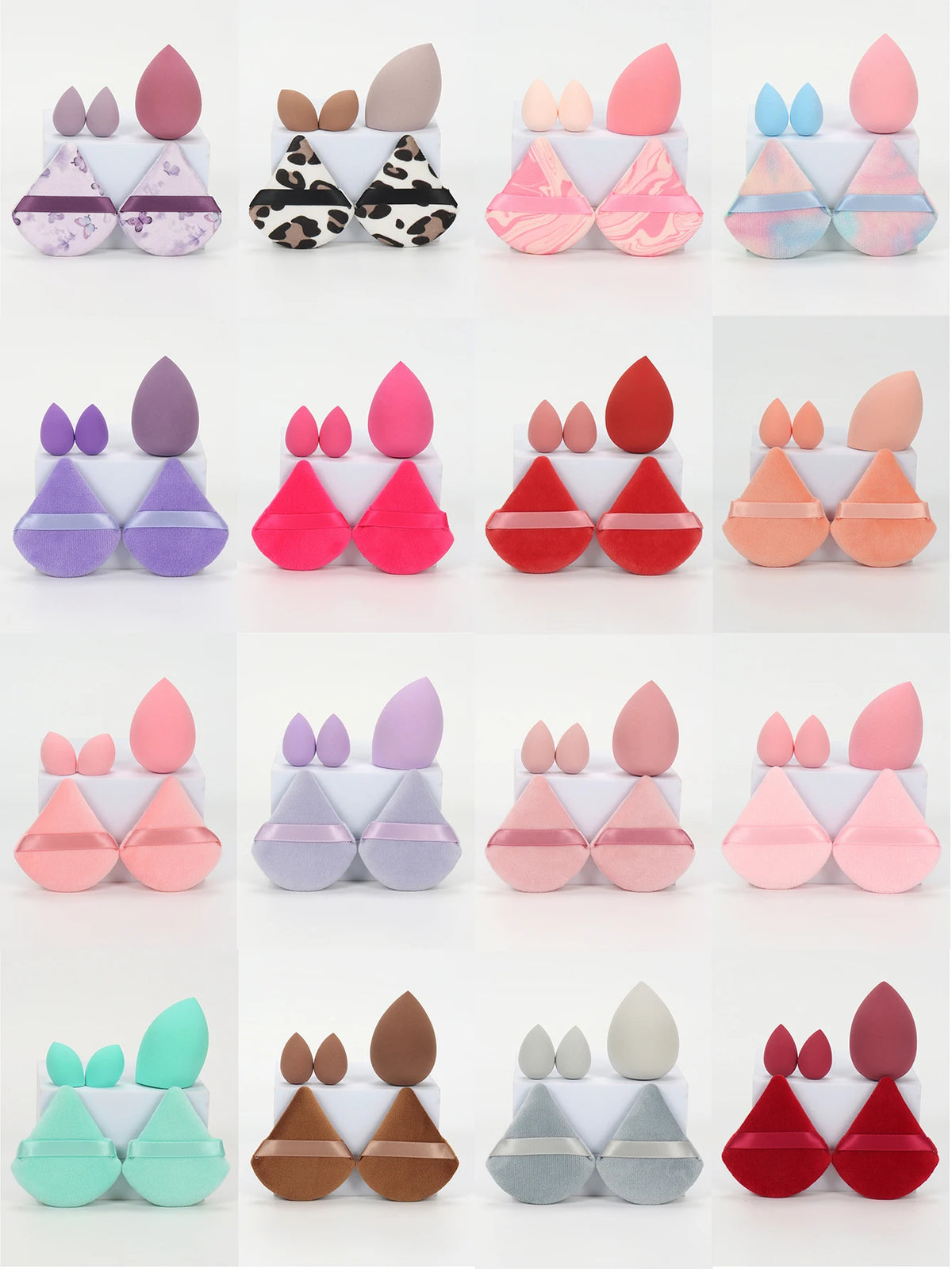 5-Pack Professional Makeup Sponges | Foundation & Blending Makeup Sponge Set QXL