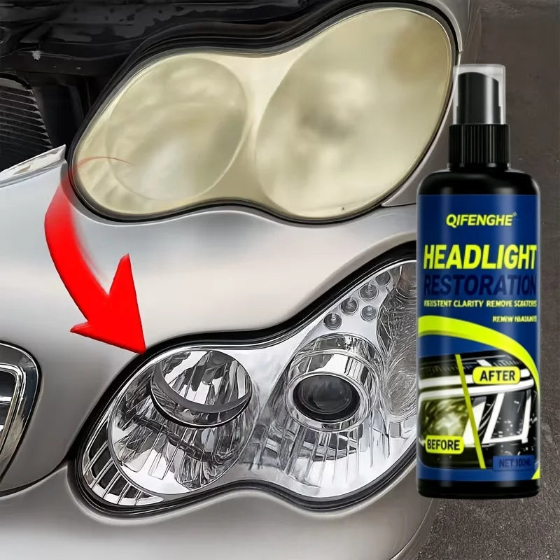 Headlight Renewal Solution – Anti-Yellowing Restoration Headlight Restoration Solution QXL