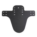 Mountain Bike Mudguard | Carbon Pattern PP Fender Front & Rear Bike Mudguard QXL Black