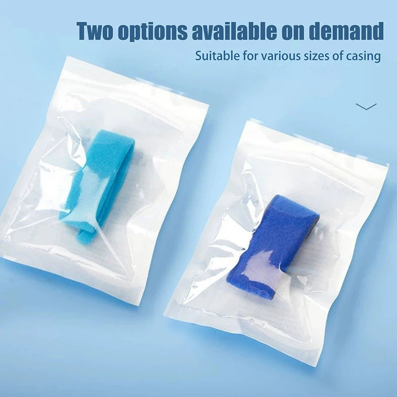 Tracheostomy Tube Holder Collar | Hook & Loop Reusable Tracheostomy Tube Holder QXL
