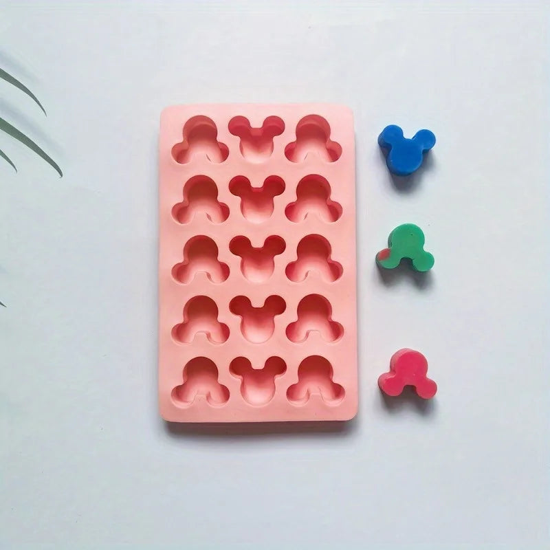 Mouse Shaped Fondant Mold | Cake, Soap & Resin Craft Silicone Baking Mold QXL