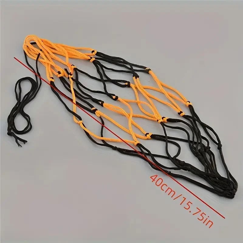 Heavy-Duty Nylon Drawstring Net Bag – Basketball & Football Sports Ball Bag QXL