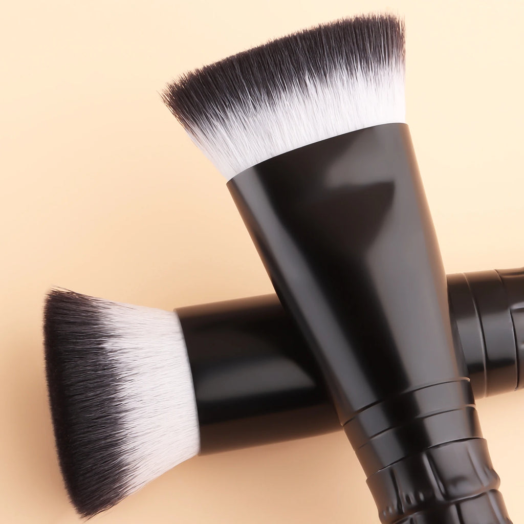 Ronshadow 2-Pc Flat Foundation Brush Set | Gift Box Foundation Brush Set QXL