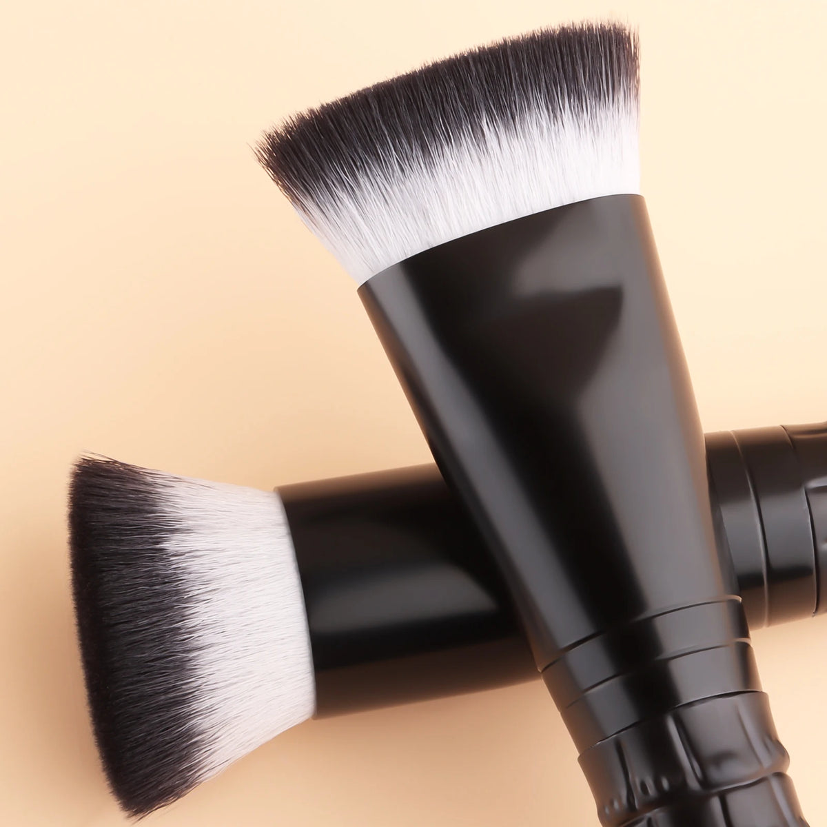 Ronshadow 2-Pc Flat Foundation Brush Set | Gift Box Foundation Brush Set QXL