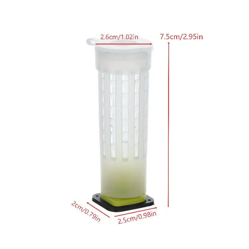 Queen Bee Rearing Cage 20-Pack | Beekeeping Protection Kit Beekeeping Cage Set QXL