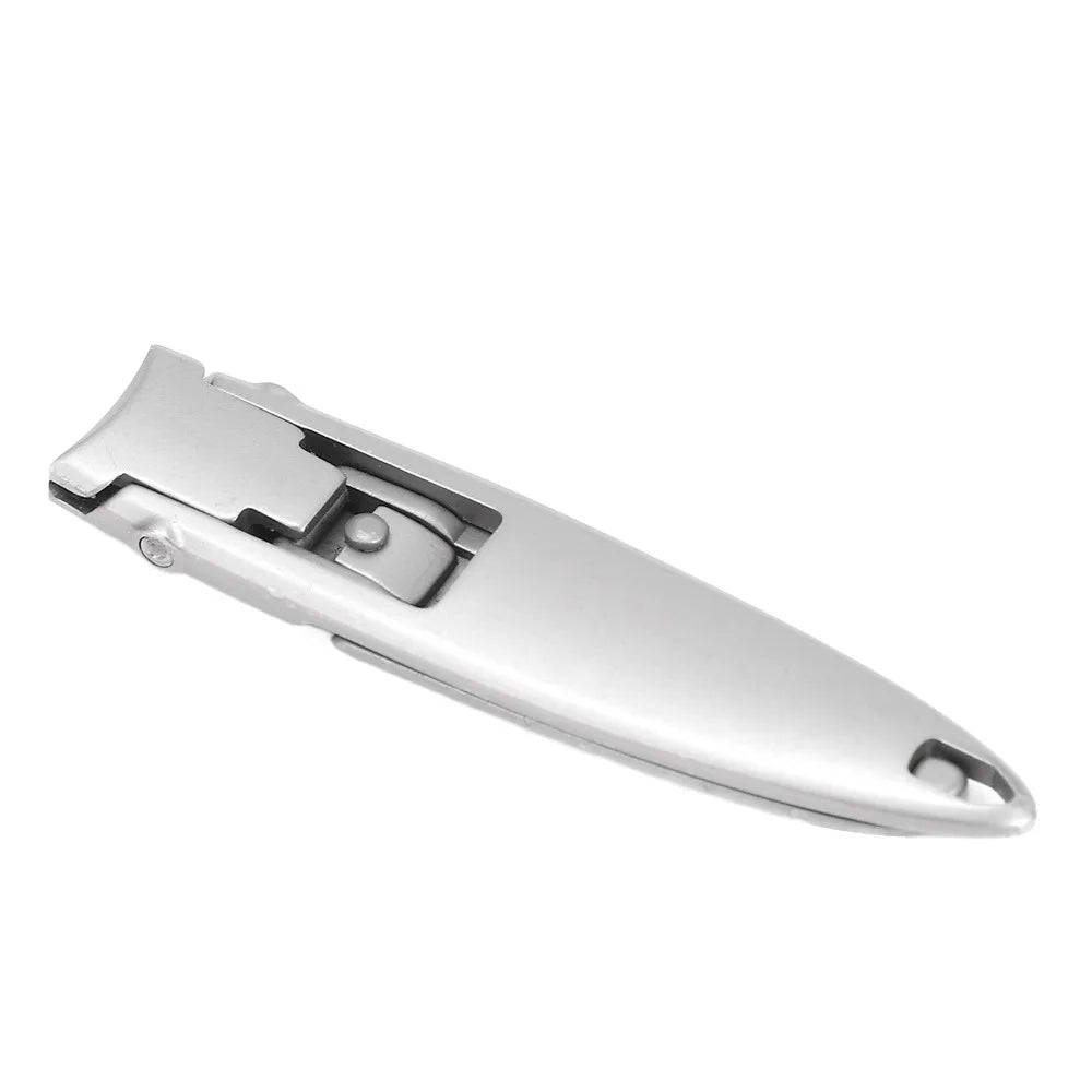 Stainless Steel Nail Clipper | Ultra-Thin Arc Jaw Anti-Splash Nail Clipper QXL