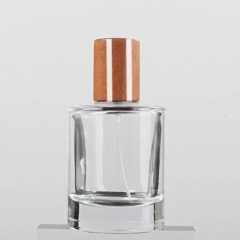 30ml 50ml Glass Bayonet Spray Bottle | Refillable Perfume Perfume Spray Bottle QXL 50ml-Silver spray