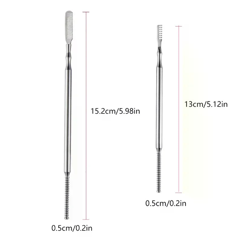 Stainless Steel Eyelash Perm Lifting Rod – L & S Size Lash Lifting Tool QXL