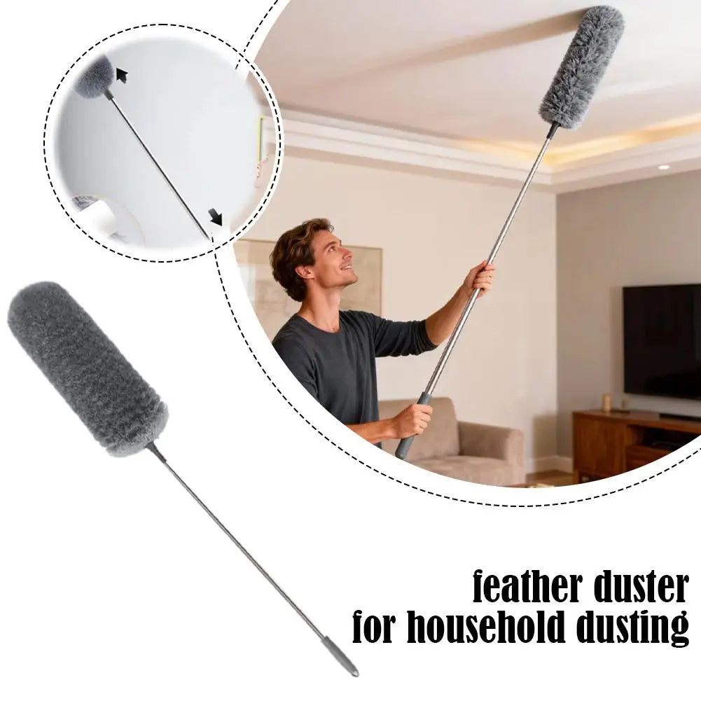Telescopic Microfiber Duster | 2.9m Extendable Pole Telescopic Duster QXL