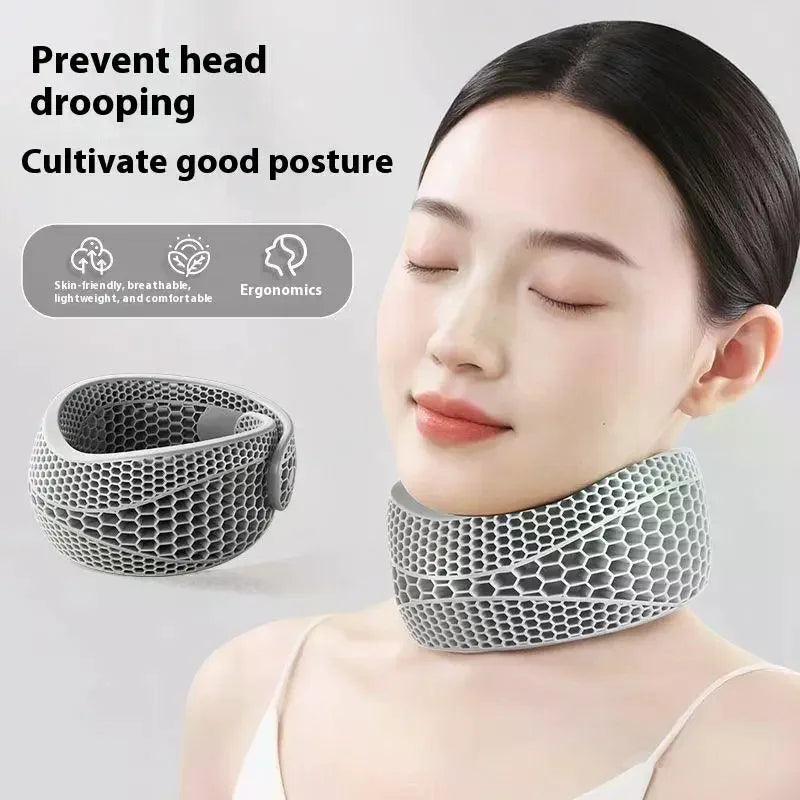 Cervical Neck Support Brace | Adjustable TPE Posture Corrector Neck Support Brace QXL Default Title