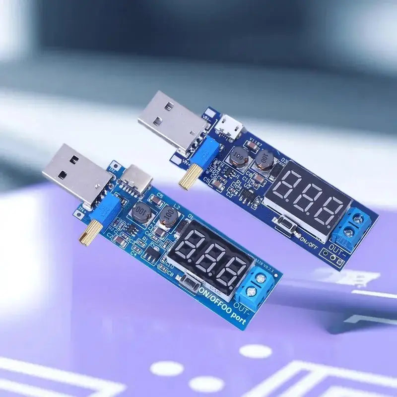 DC-DC Step Up/Down Boost Converter | Adjustable 1.2V–24V DC-DC Boost Converter QXL