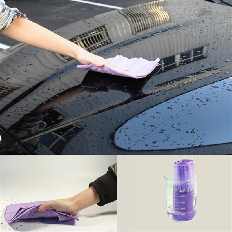 PVA Quick-Dry Car Chamois Towel | Ultra-Absorbent Scratch-Free Car Chamois Towel QXL
