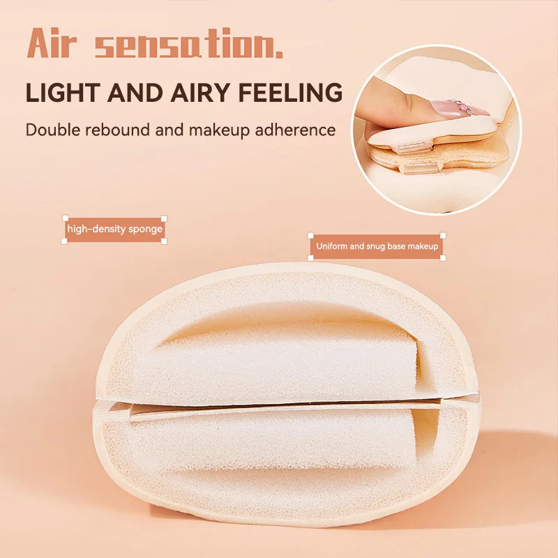 GECOMO 8-Pc Powder Puff Set | Air Cushion Makeup Sponge Gift Makeup Powder Puff Set QXL