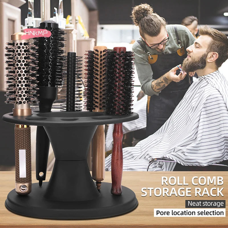 Barber Comb & Scissors Holder | Salon Tool Organizer Stand Salon Tool Organizer QXL
