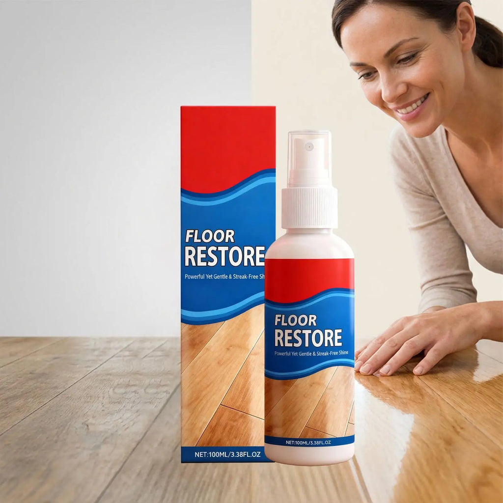 100ml Wood Floor Restorer & Polish | Hardwood Renewal Liquid Floor Renewal Solution QXL
