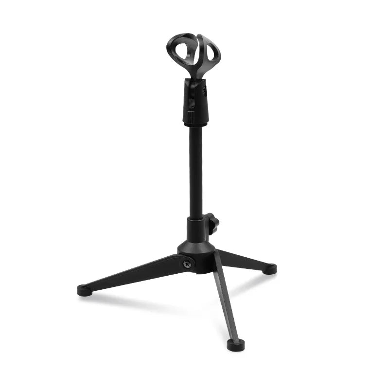Adjustable Desktop Microphone Tripod Stand | Lightweight ABS Microphone Tripod Stand QXL A1 no color box